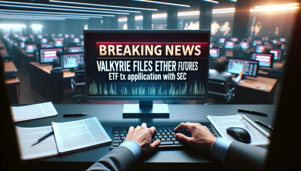 Breaking News: Valkyrie Files Ether Futures ETF Application with SEC