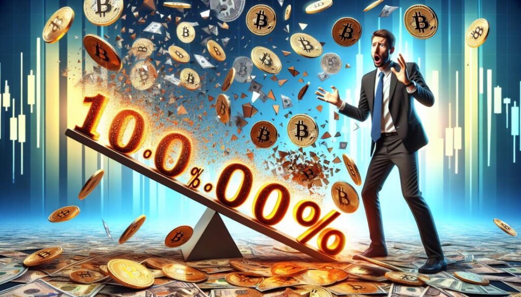 What Caused Bitcoin’s 10 Percent Crash: Matrixport Jim Cramer? Leverage?