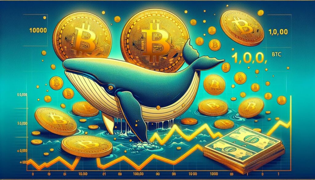 Bitcoin Whales Have Collected 100,000 BTC in 10 Days. What Next