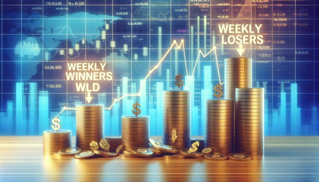 Crypto Market Weekly Winners and Losers – WLD (Weekly) and BONK (Weekly)