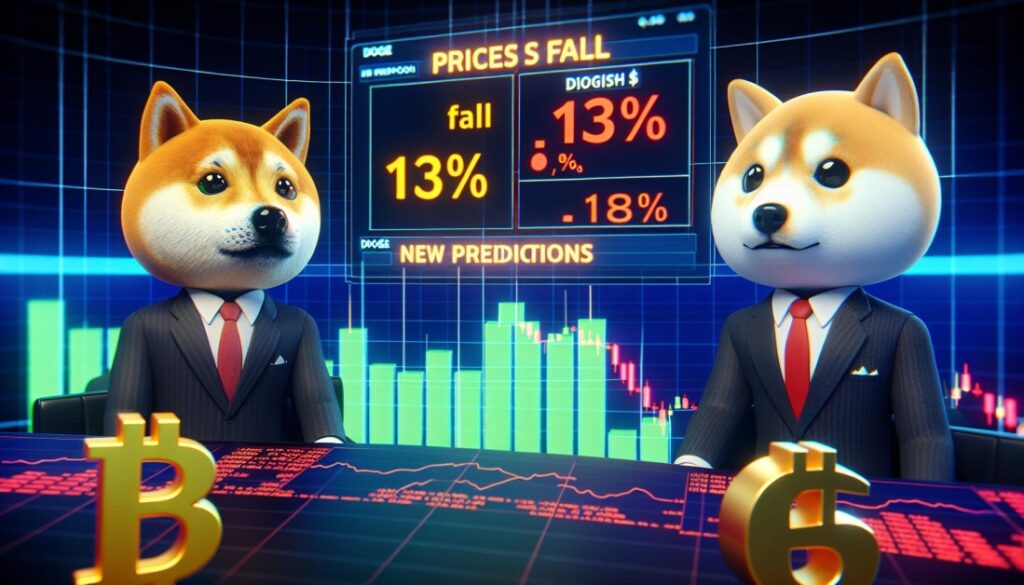 Prices Fall 13%, DOGE and SHIB Rally Pauses. New Predictions