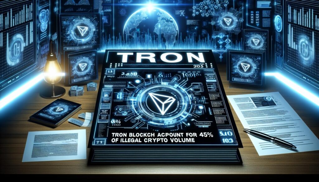 Trm Report: Tron Blockchain Accounts for 45% of Illegal Crypto Volume by 2023