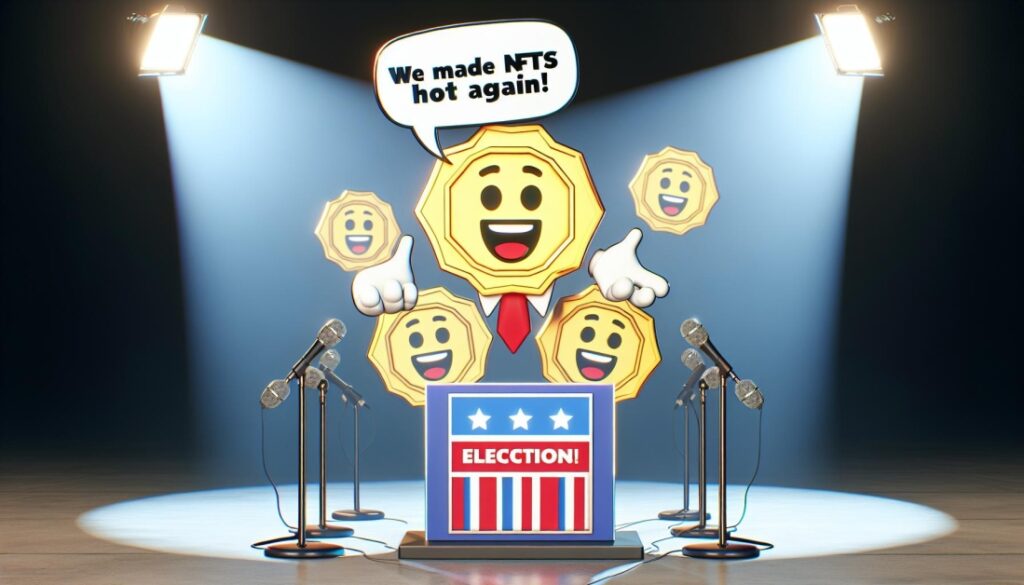 Trump NFTs in the Spotlight as US Election Approaches: “We Made NFTs Hot Again!