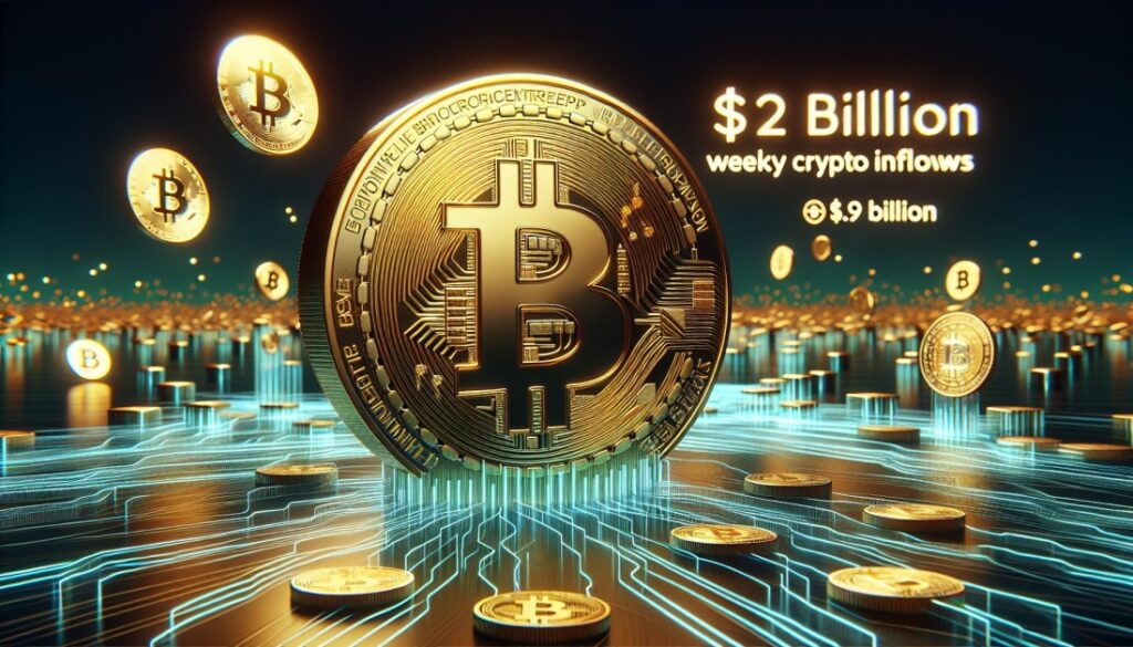 How Bitcoin Reaped $1.9 Billion of the $2 Billion Weekly Crypto Inflows