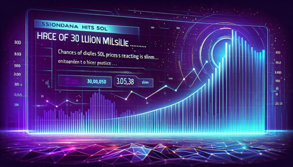 Solana Hits 30 Million Milestone – Chances of SOL Prices Reacting Are Slim…