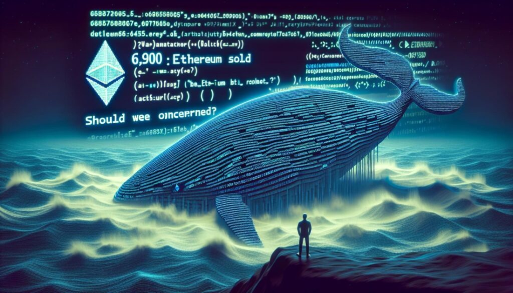 Ethereum Whale Sells 6,900 Ethereum – Should We Be Worried