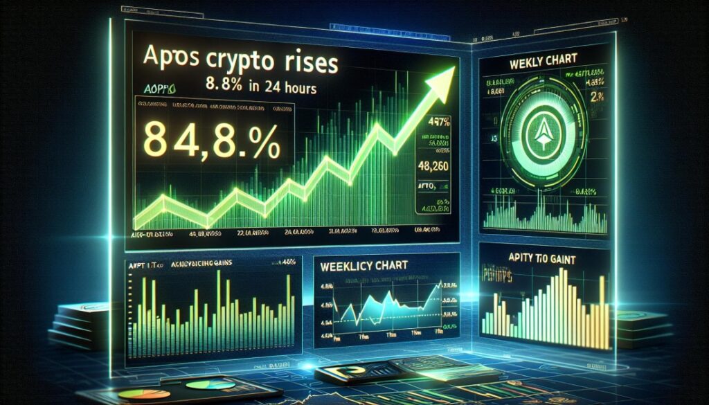 Aptos Crypto Rises 8.8% in 24 Hours: Weekly Chart Points to Further Gains