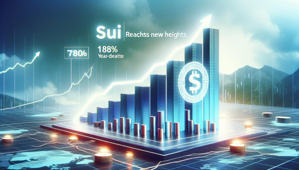 Sui Reaches New Heights, Outperforming Toncoin with a 180% Year-to-Date Gain