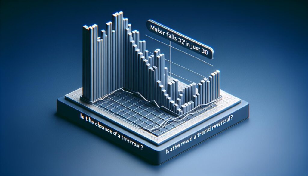 Maker Falls 32% in Just 30 Days: Is There a Chance of a Trend Reversal