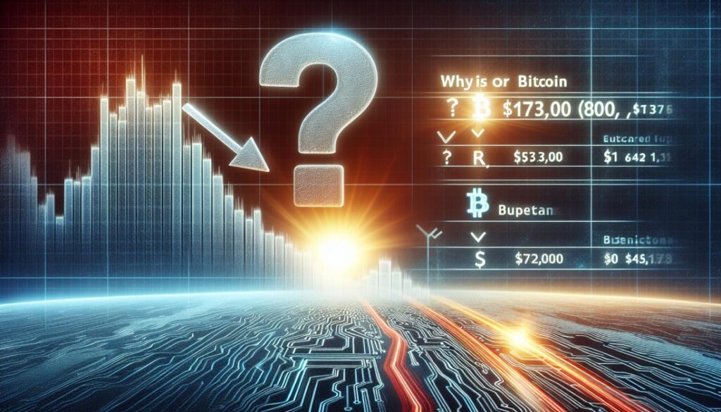 Why Is Bitcoin Down Today? A Renewed Rise to $73,000 Depends on It