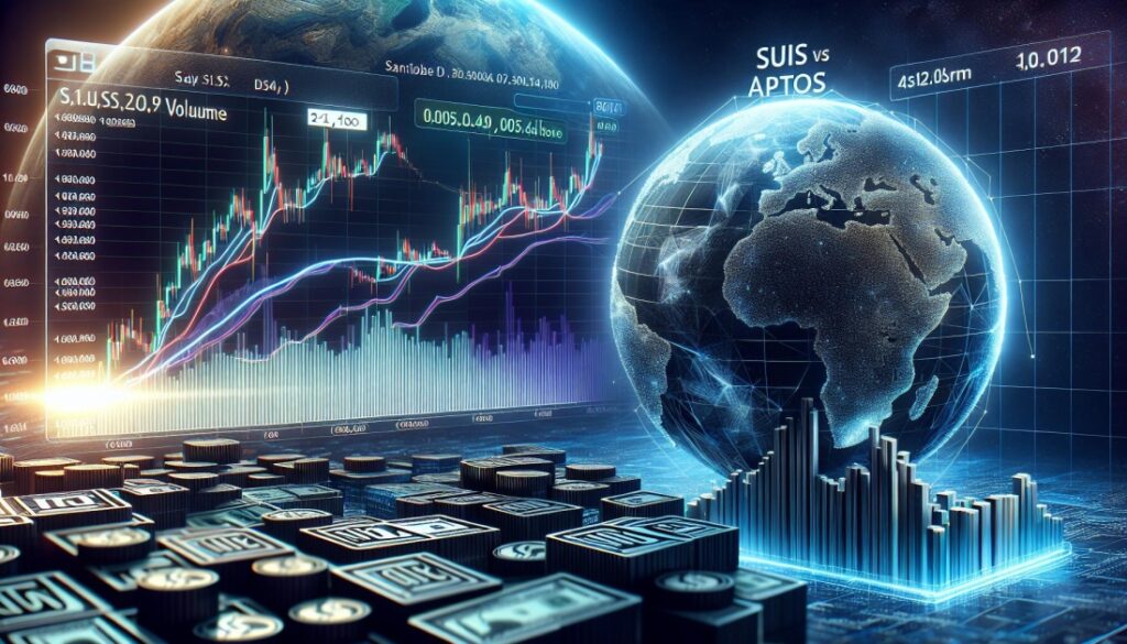 SUI’s DEX Volume Is Now Three Times That of Aptos, But the Price Difference