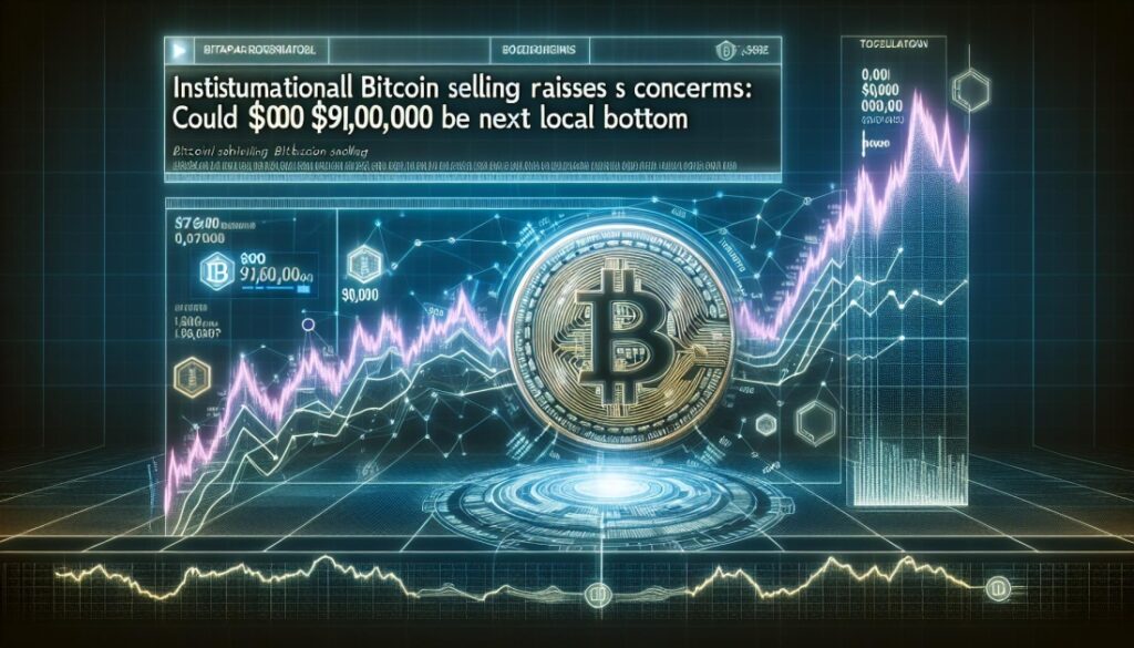 Institutional Bitcoin Selling Raises Concerns: Could $90,000 Be the Next Local Bottom