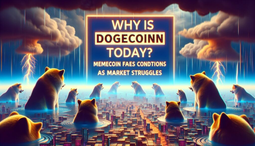 Why Is Dogecoin Down Today? Memecoin Faces Tough Conditions as Market Struggles