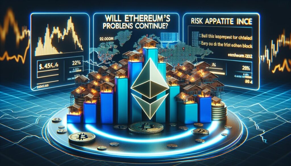 Will Ethereum’s Problems Continue? Risk Appetite Hits Lowest Level Since 2024